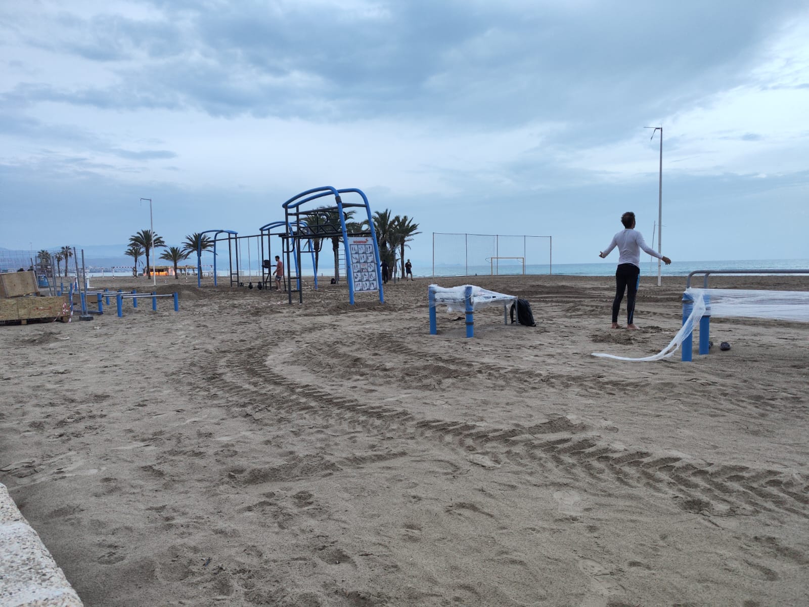Campo de fútbol playa de la Playa de San Juan