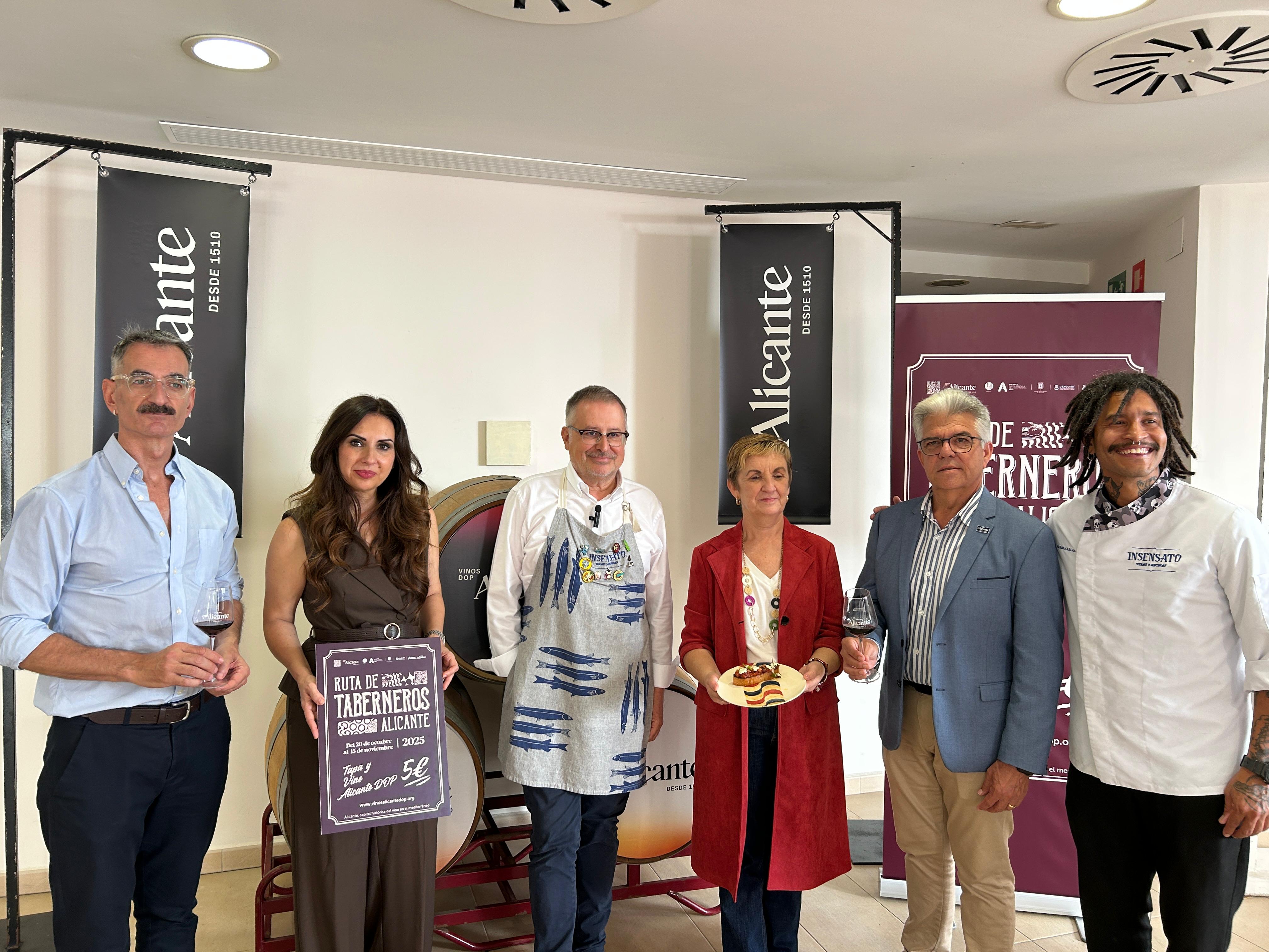 La “Ruta de Taberneros” homenajea la historia del vino en Alicante con 20 propuestas