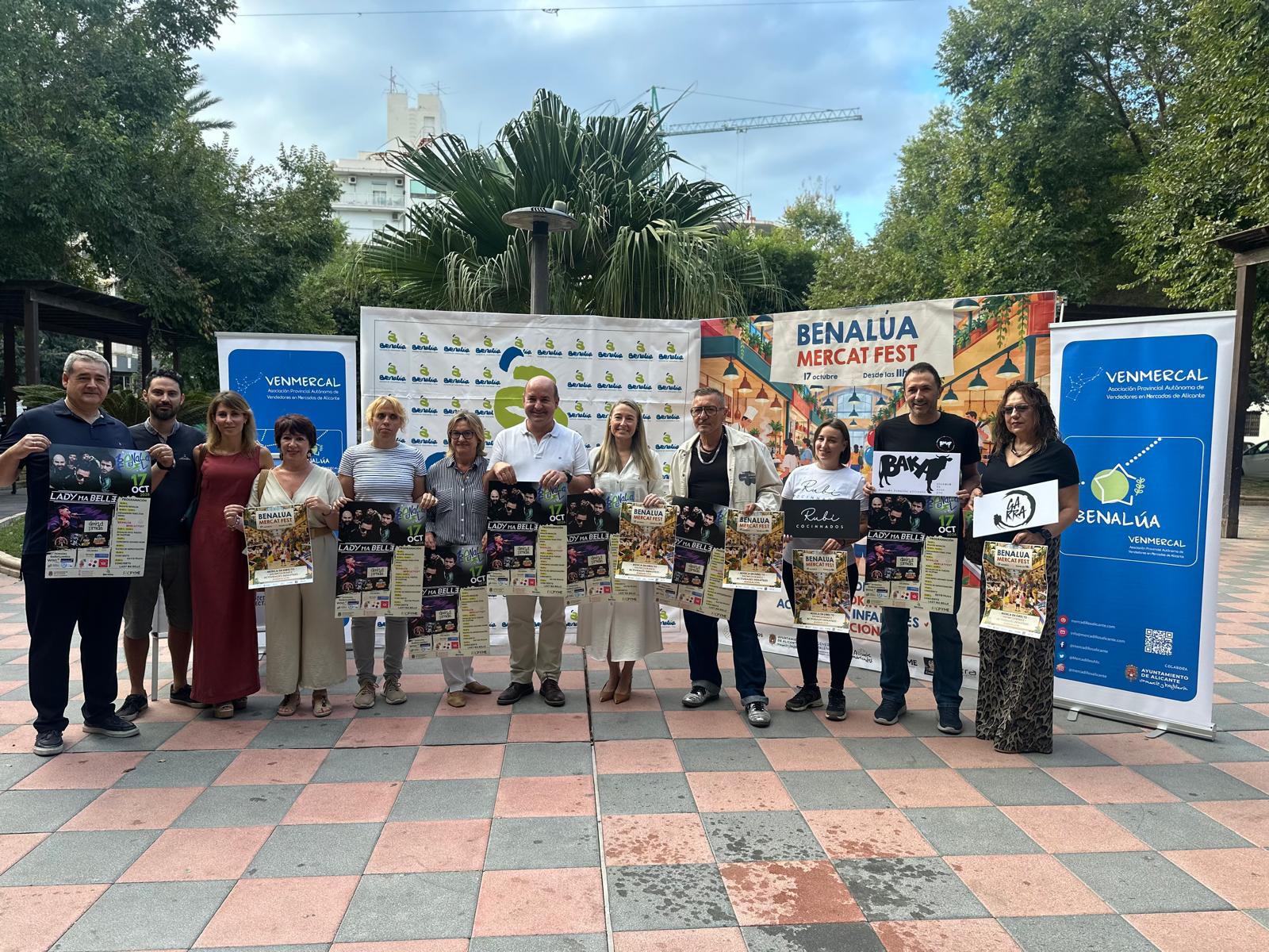Benalúa celebrates commerce with benalúa fest and mercat fest