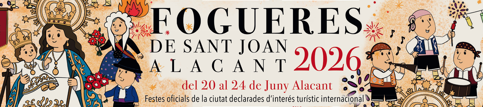 Fogueres de Sant Joan 2026
