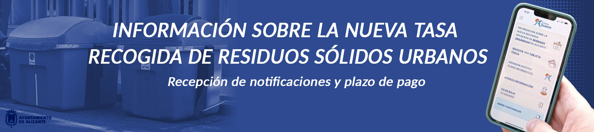 Nueva Tasa Recogida de Residuos Sólidos Urbanos