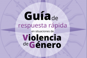 Cartel Guía respuesta rápida VG