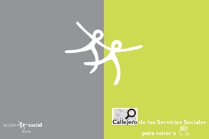 Cartel informativo del Callejero de Servicios Sociales para consultar a qué Centro Social debes dirigirte.