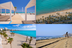 Imagen de las playas de Alicante