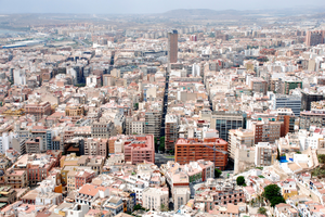 Panorámica de la ciudad de Alicante