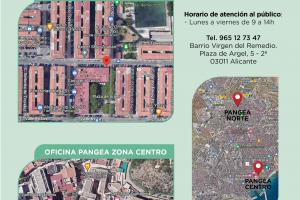 Nueva ubicación Oficina PANGEA CENTRO