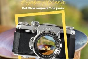 Cartel anunciador del concurso de fotografía "Alicante, Capital Española de la Gastronomía 2025"