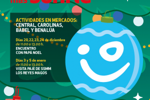 La Navidad en los mercados municipales