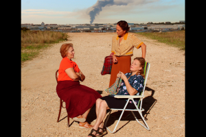 Cartel Teatro Las que tiran del carro