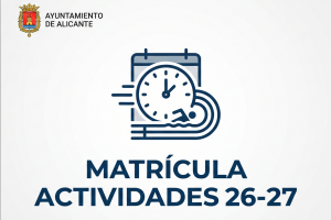 Calendario matriculación Actividades Deportivas