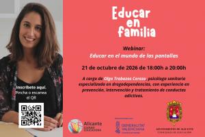 Webinar "Educar en el mundo de las pantallas"