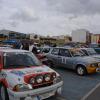 Concentración de coches en el estacionamiento del Rico Pérez 