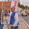 La concejala de Deportes, Marisa Gayo, con el presidente de la Escudería Mediterráneo, José Miguel Plaza