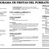 Programa Porrate San Antón 2019