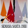 Cartel Semana Santa.1988. Ricardo Avendaño Pérez