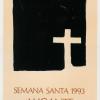 Cartel Semana Santa.1993.Enric Benlloch Colomer