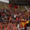 Los aficionados de Cuenca, alegres con su victoria