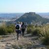 Vista del Castillo, la Bahía y la Ciudad desde Serra Grossa