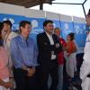 El alcalde conversa con el campeón del Mundo, categoría 90 kilos, el nacionalizado español N.Sherazadashnci