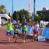 Algunos deportistas llegando a meta