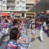 La música en directo ha acompañado a los asistentes en la Plaza Séneca