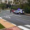 La Policía Local y Protección Civil reparten 2.467 mascarillas en el transporte público de Alicante