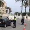 Varios controles de la Policía Local de Alicante para hacer que se cumplan las medidas del estado de alarma