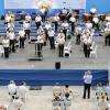 El compositor de la partitura y la comandante centran el reconocimiento del público y de la Banda