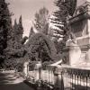 Jardín y monumento 1944. Foto Sánchez