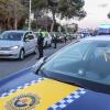 Policía Local controlando el cumplimiento del cierre perimetral de Alicante