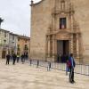 Dispositivo de seguridad desplegado en el monasterio