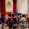 Visita de escolares al Castillo de Santa Bárbara 