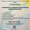 Cartel evento 19 de julio 2023