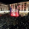 Acto inaugural del Belén Gigante en la Plaza del Ayuntamiento