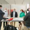 El alcalde, Luis Barcala y el concejal de Cultura, Antonio Manresa en el MACA
