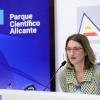 La concejala de Empleo en la presentación de Alicante Futura y Alia en la UA