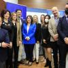 El alcalde y la concejala de Empleo en la presentación de Alicante Futura y Alia en la UA