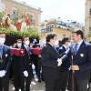 Barcala asiste a la Bendición de Palmas en Santa María y desfila con la Virgen de la Paz