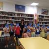 Participantes del Club de Lectura Infantil de la Biblioteca de Villafranqueza