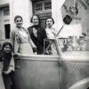 Bellesa i dames d'honor Foguera carrer Quiroga 1936