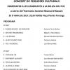 Programa del primer concierto del ciclo, que se ofrecerá mañana, día 20 de abril, en la plaza Florida Portazgo