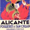 Cartel Hogueras de San Juan año 1936