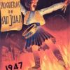 Cartel Hogueras de San Juan año 1947