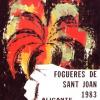 Cartel Hogueras de San Juan año 1983