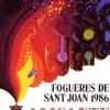 Cartel Hogueras de San Juan año 1986