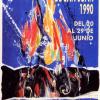 Cartel Hogueras de San Juan año 1990