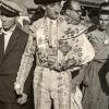 Preparado para hacer el paseíllo. 29/6/1947. Foto Sánchez.