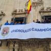 El Hércules en la Plaza del Ayuntamiento