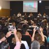 El auditorio se llenó de interesados en el sector cultural