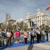 Inauguración del monumento a la Policía Nacional